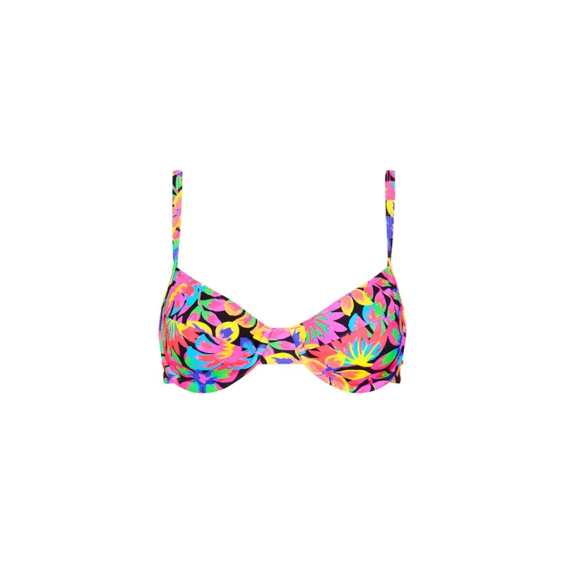 Ditzy Underwire Bra Bikini Top - Disco Doll sold by Kulani Kinis