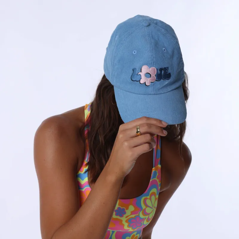 Baseball Hat - Love You Ocean Blue made by Kulani Kinis