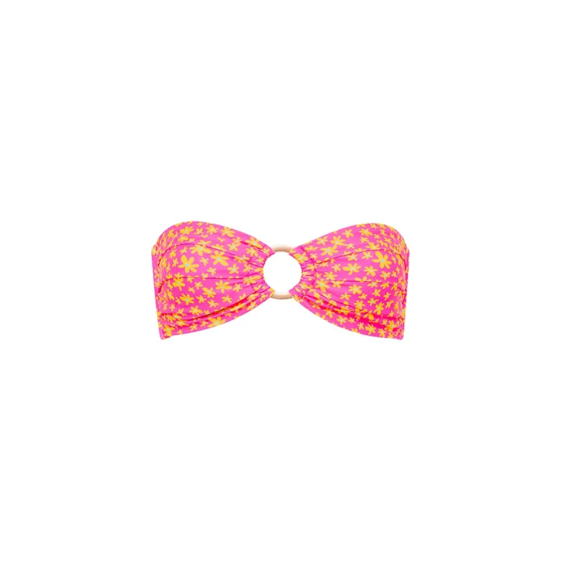 Strapless Bandeau Bikini Top - Berry Blush sold by Kulani Kinis