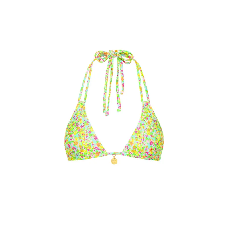 Halter Bralette Bikini Top - Wild Flower (Preview) sold by Kulani Kinis