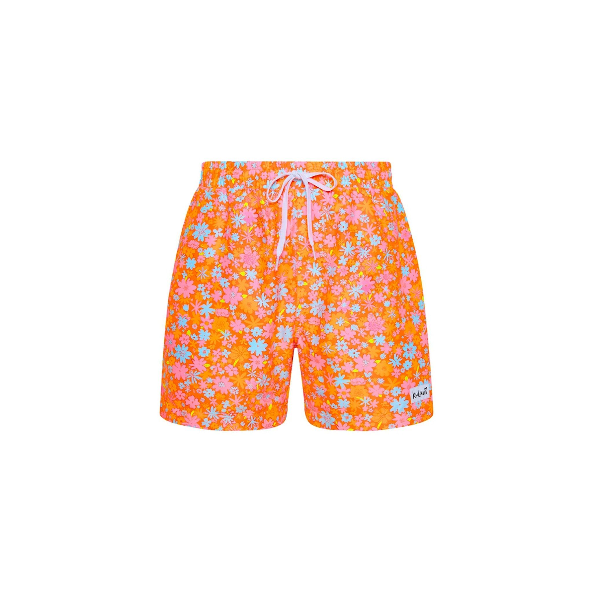 Men's Swim Trunks - Dandelion Daze sold by Kulani Kinis