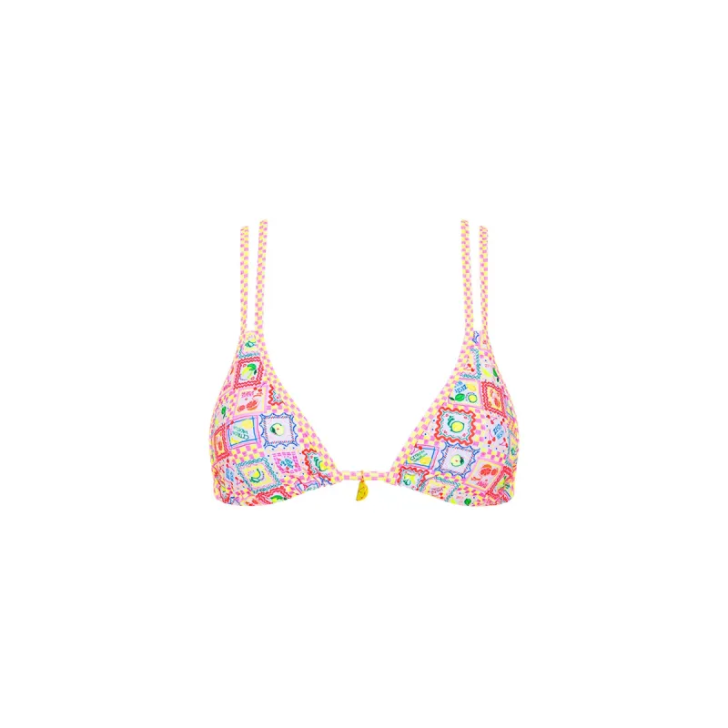 Twin Strap Bralette Bikini Top - Citron Coast sold by Kulani Kinis