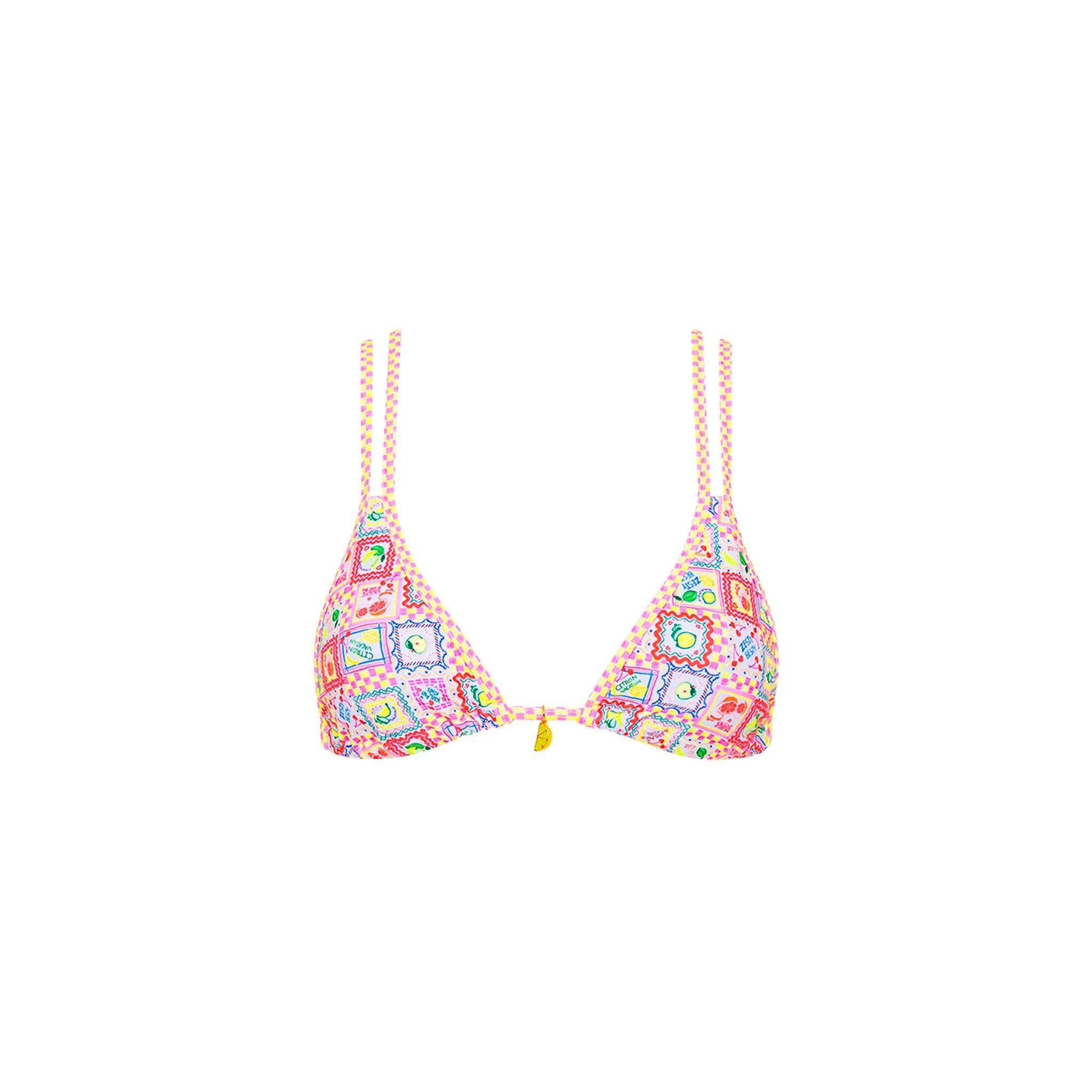 Twin Strap Bralette Bikini Top - Citron Coast sold by Kulani Kinis