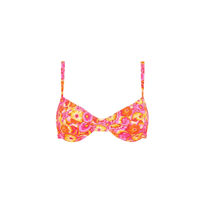 Ditzy Underwire Bra Bikini Top - Sugar Rush sold by Kulani Kinis
