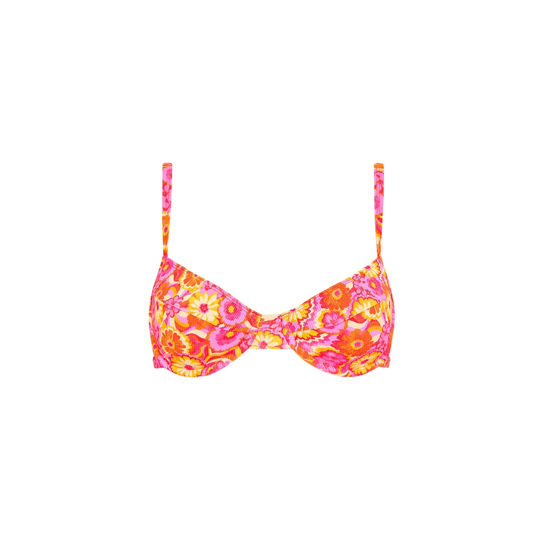Ditzy Underwire Bra Bikini Top - Sugar Rush sold by Kulani Kinis