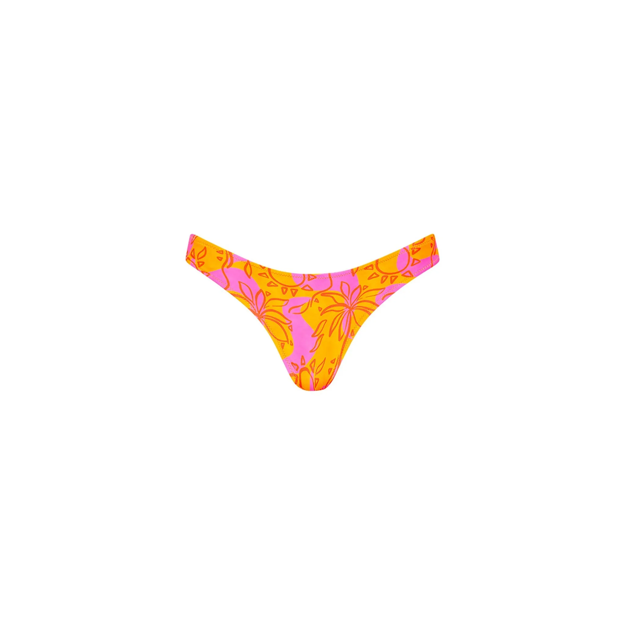 Vintage V Bikini Bottom - Sangria Swirl sold by Kulani Kinis