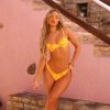 Ditzy Underwire Bra Bikini Top - Tangerine Dreams sold by Kulani Kinis