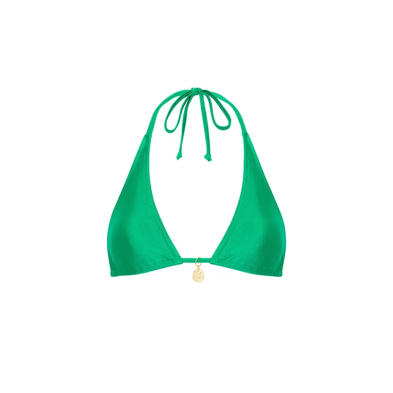 Classic Tie Halter Bikini Top - Jungle Jewel sold by Kulani Kinis