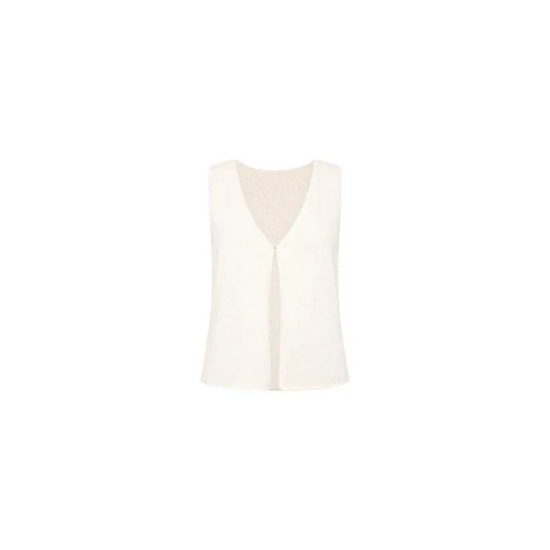 Open Knit Vest - White sold by Kulani Kinis