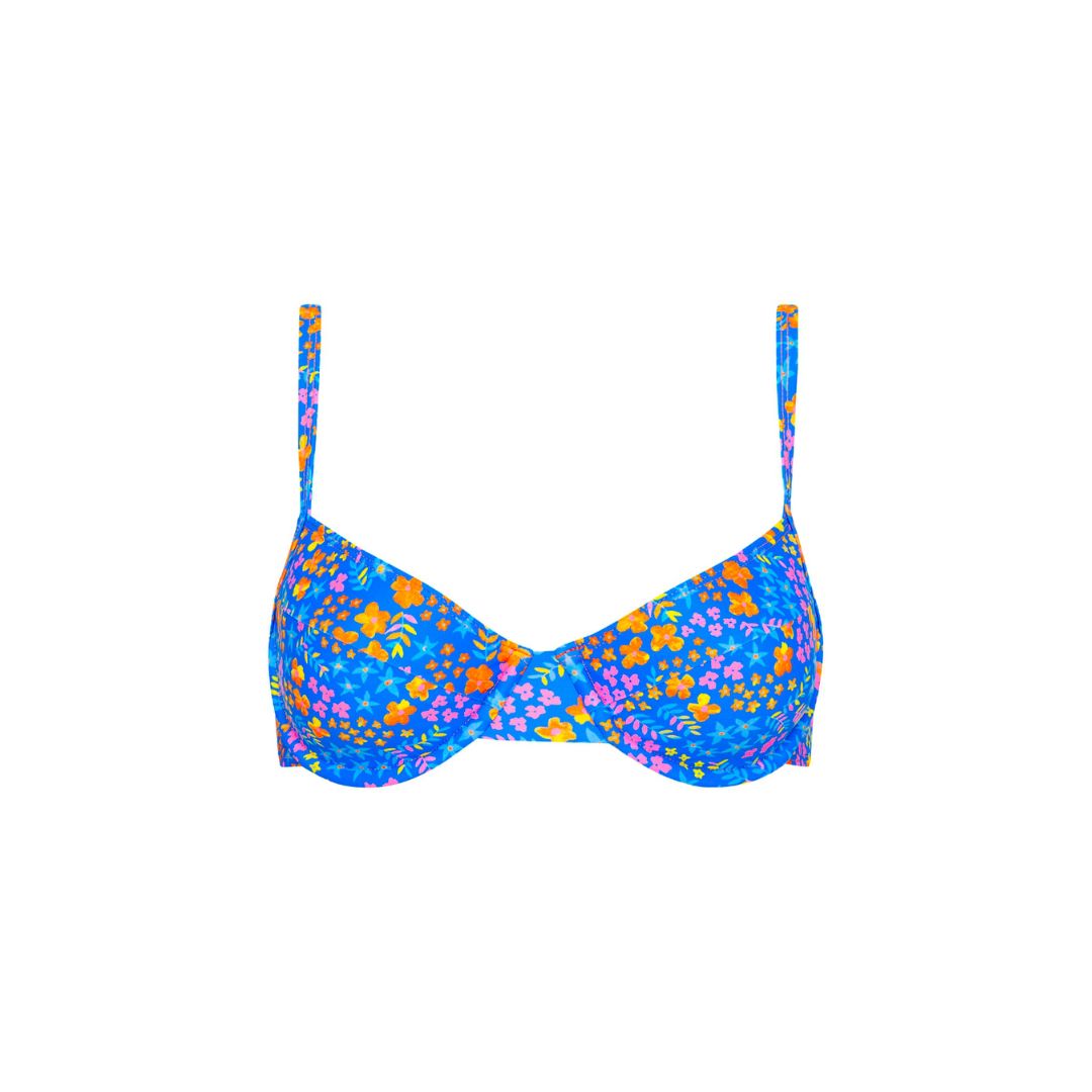 Ditzy Underwire Bra Bikini Top - Bombshell Beach sold by Kulani Kinis