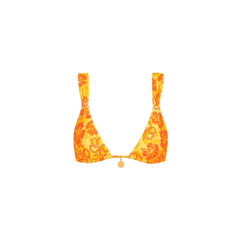 Slide Bralette Bikini Top - Tangerine Dreams sold by Kulani Kinis