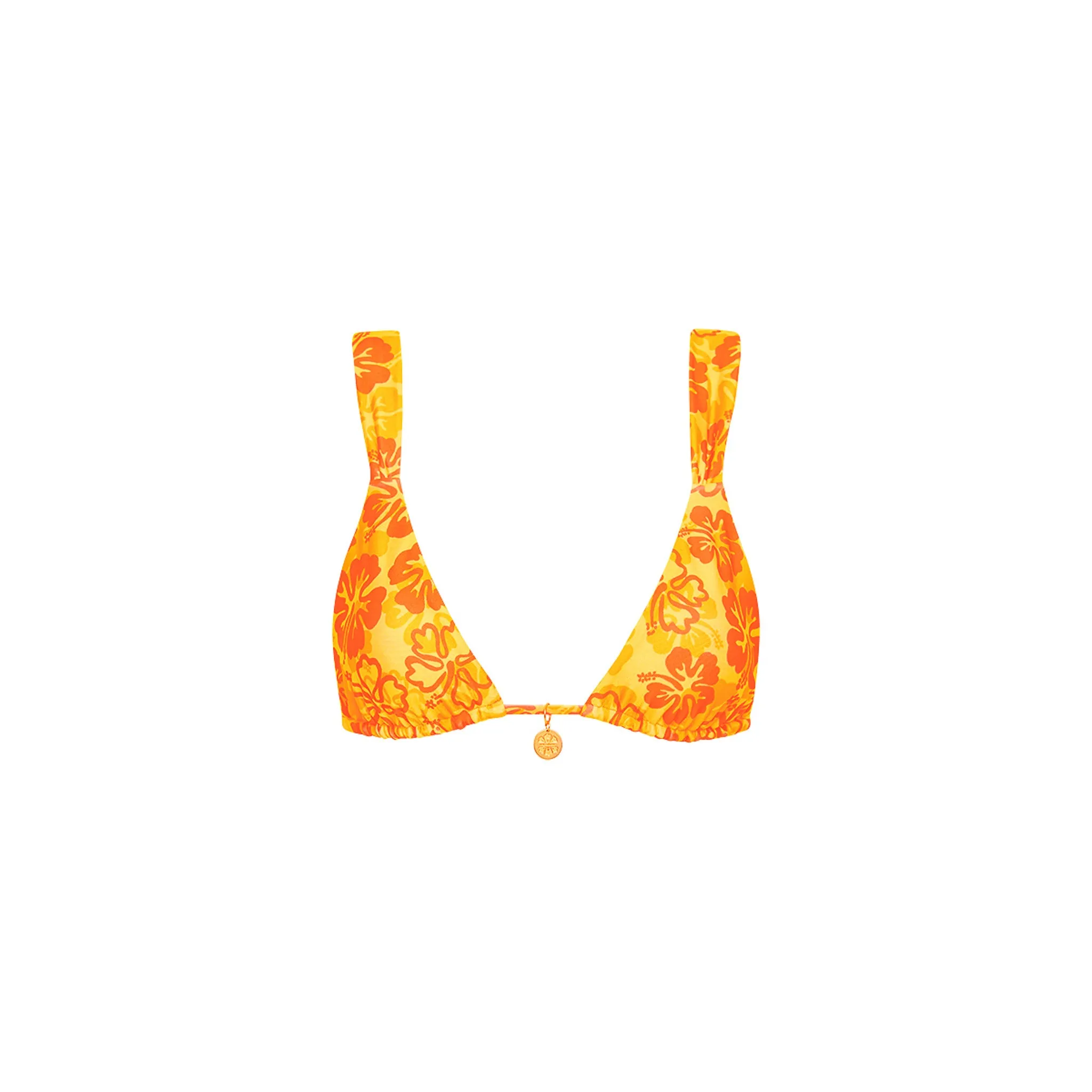 Slide Bralette Bikini Top - Tangerine Dreams sold by Kulani Kinis