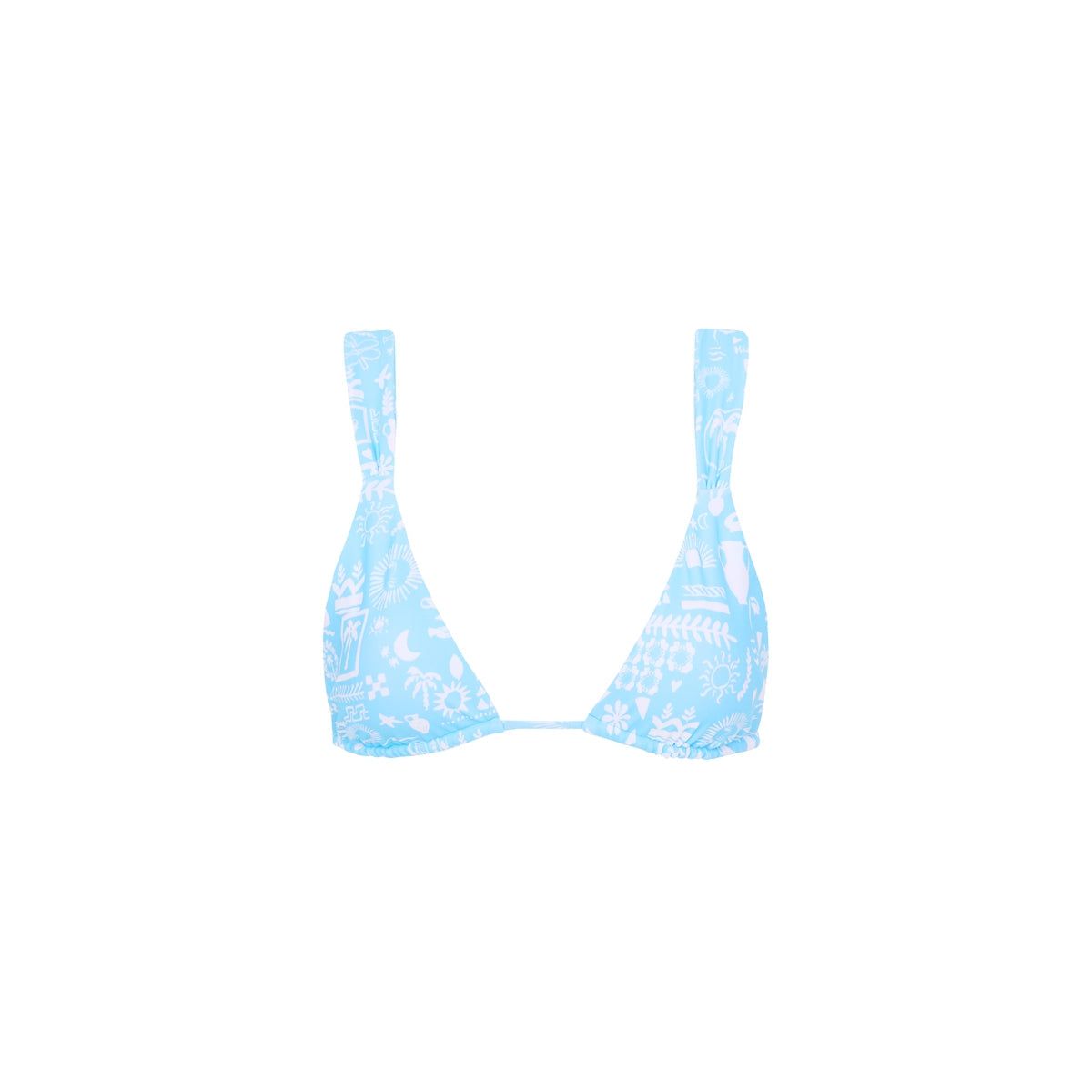 Slide Bralette Bikini Top - Cloud Kisses sold by Kulani Kinis