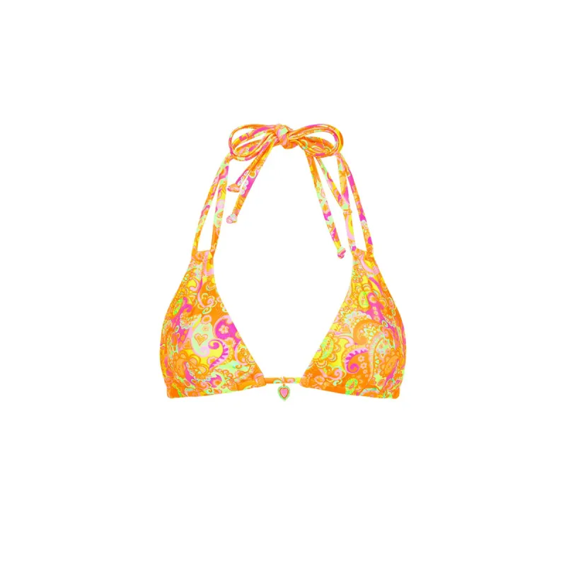 Halter Bralette Bikini Top - Tiki Tango sold by Kulani Kinis