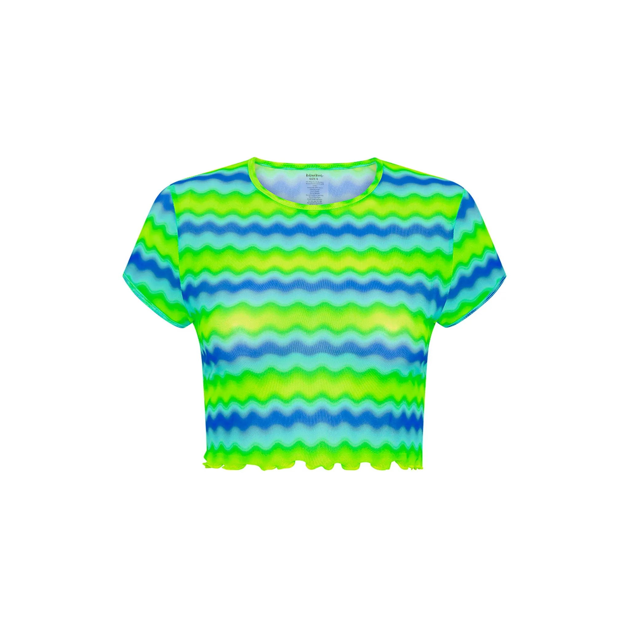 Mesh Cropped Tee - Dolce Vita sold by Kulani Kinis