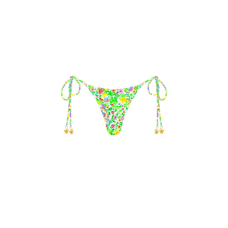 Thong Tie Side Bikini Bottom - Desert Disco sold by Kulani Kinis