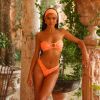 Strapless Bandeau Bikini Top - Citrus Sunrise sold by Kulani Kinis