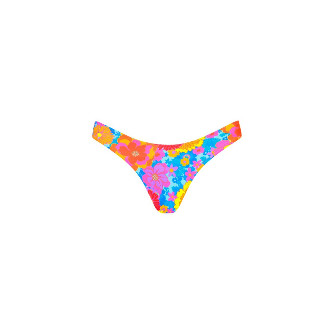 Vintage V Bikini Bottom - Sapphire Sun sold by Kulani Kinis