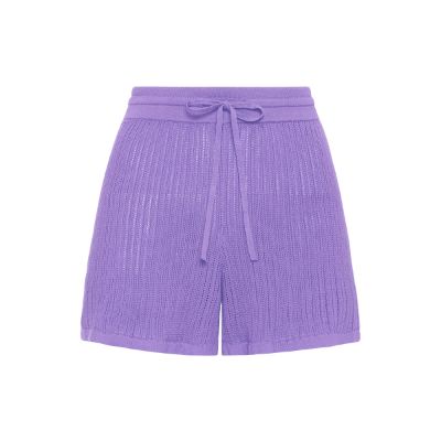 Casual Knit Shorts - Lavender made by Kulani Kinis