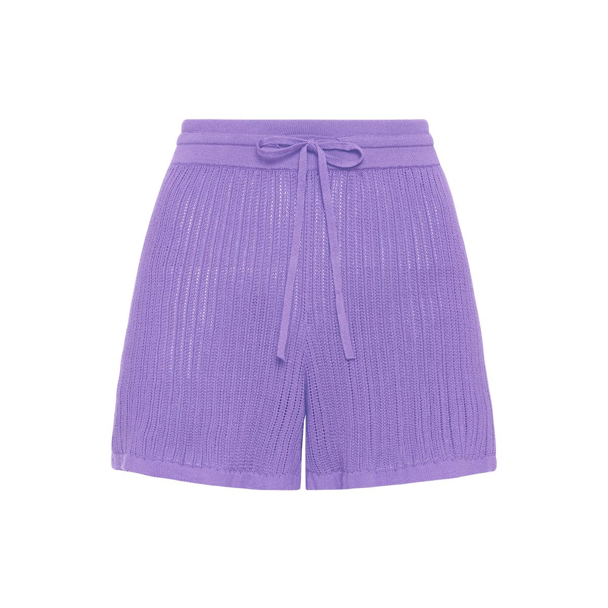 Casual Knit Shorts - Lavender sold by Kulani Kinis