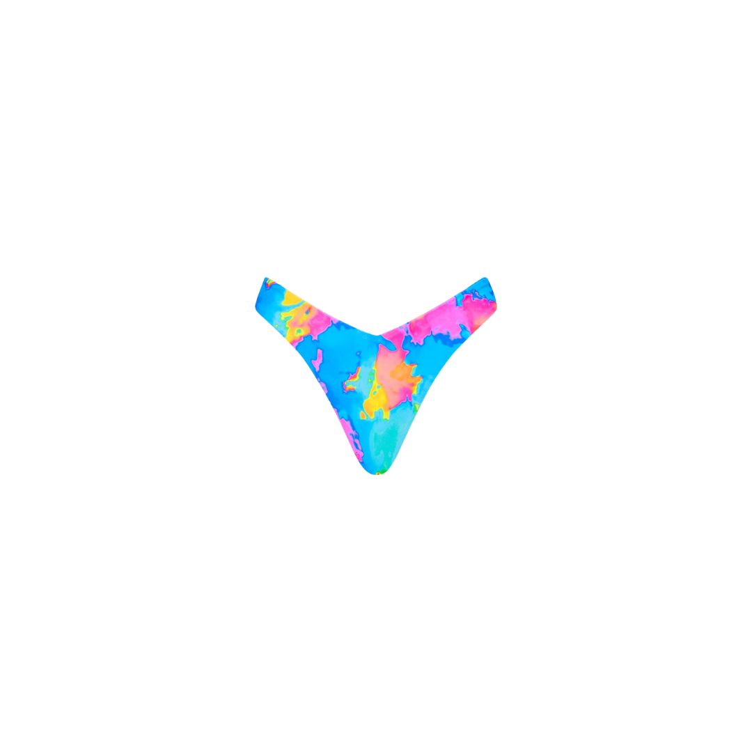 Y Cheeky Bikini Bottom - Sunrise Splash sold by Kulani Kinis