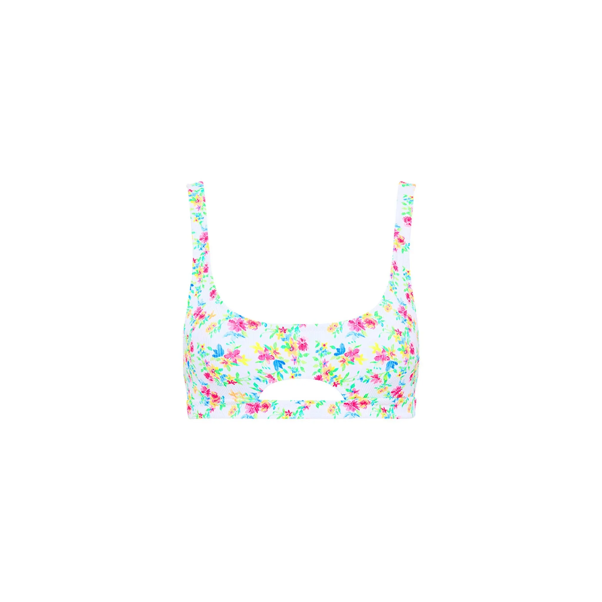 Scoop Cut Out Bikini Top - Forever Fairytale sold by Kulani Kinis