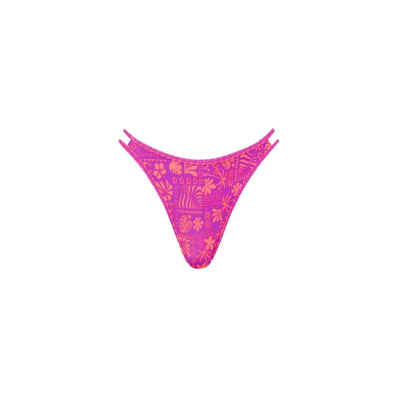 Twin Strap Cheeky Bikini Bottom - La Isla sold by Kulani Kinis
