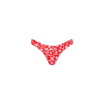 Vintage V Bikini Bottom - Hula Hibiscus sold by Kulani Kinis
