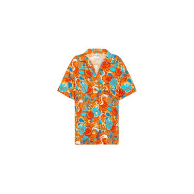 Oversized Linen Shirt - Mango Magic sold by Kulani Kinis