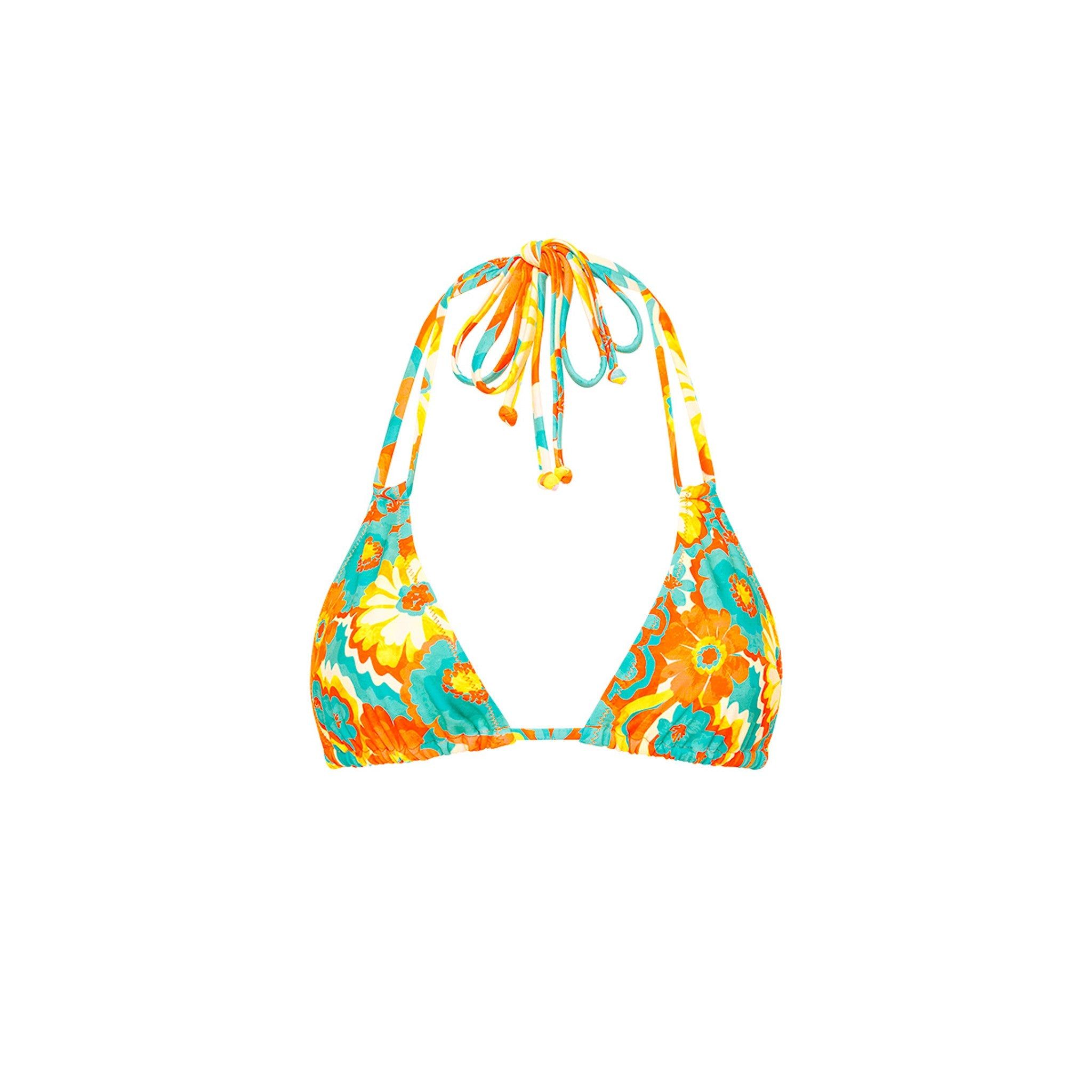 Halter Bralette Bikini Top - Miami Moon sold by Kulani Kinis