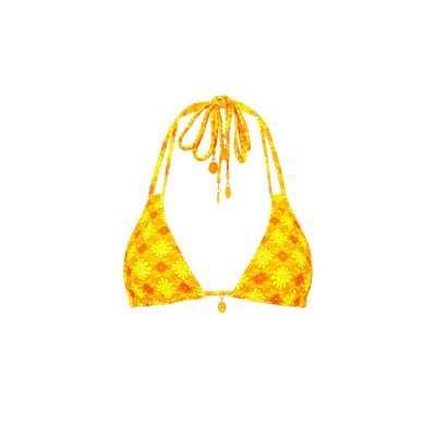 Halter Bralette Bikini Top - Lemontini sold by Kulani Kinis