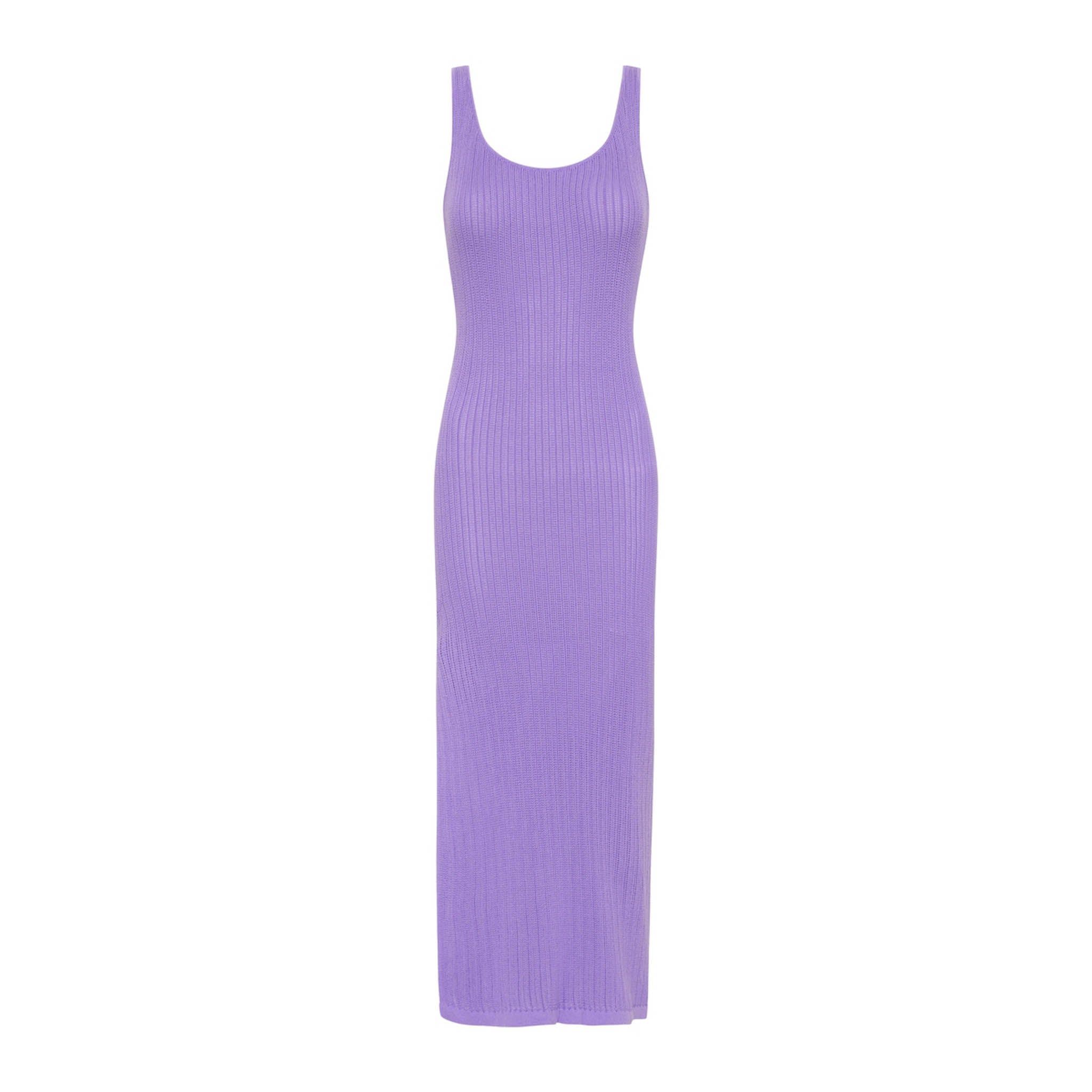 Knit Low-Back Midi Dress - Lavender sold by Kulani Kinis product image thumbnail 6