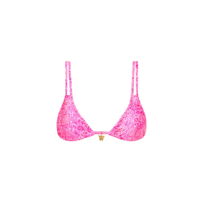 Twin Strap Bralette Bikini Top - Rose Quartz sold by Kulani Kinis