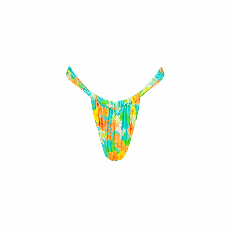 Ruched Thong Bikini Bottom - Sunkissed Soul sold by Kulani Kinis