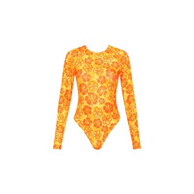 Long Sleeve Surf Suit - Tangerine Dreams sold by Kulani Kinis