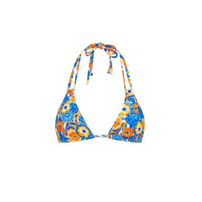 Halter Bralette Bikini Top - Havana Heat sold by Kulani Kinis