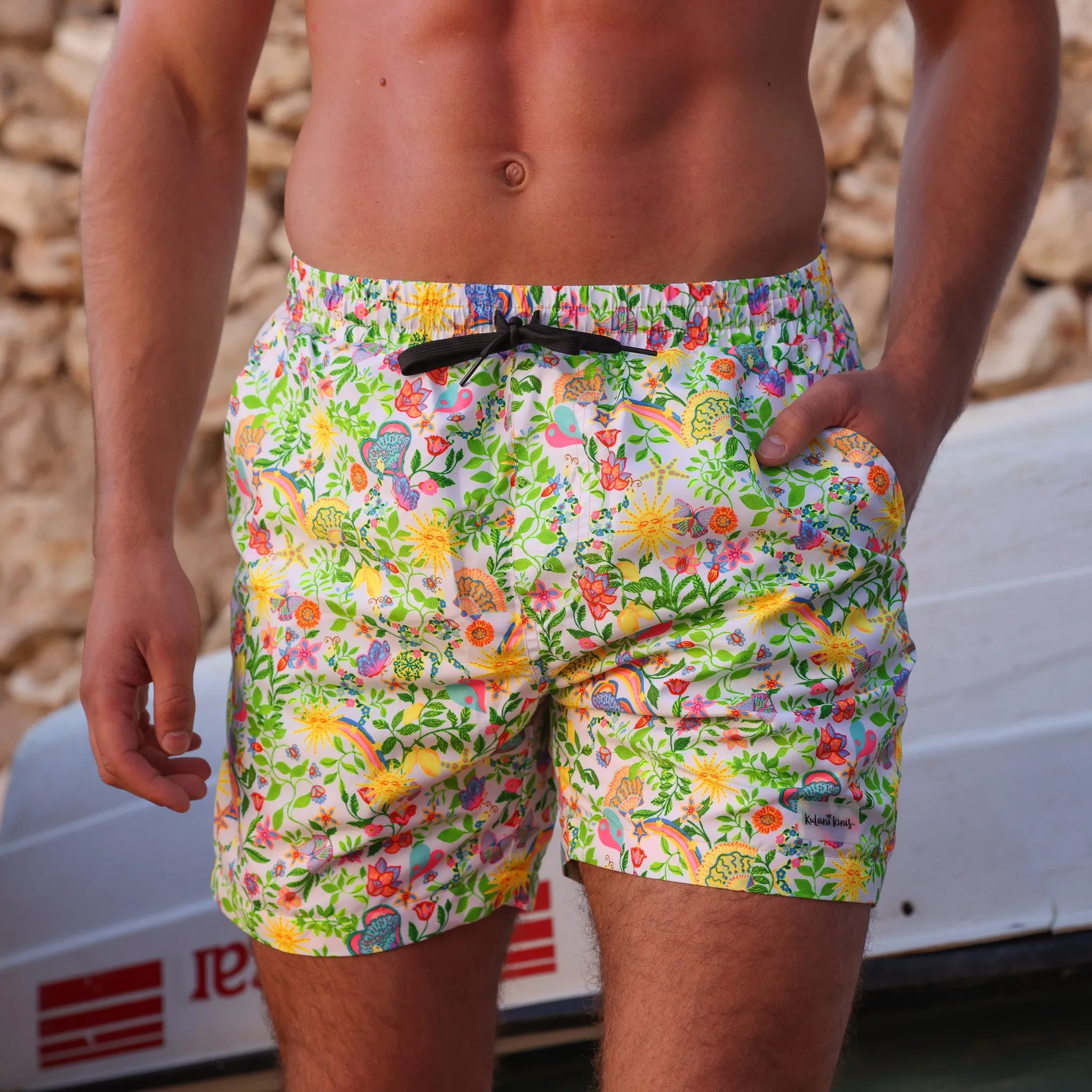 Men's Swim Trunks - Desert Disco sold by Kulani Kinis product image thumbnail 5