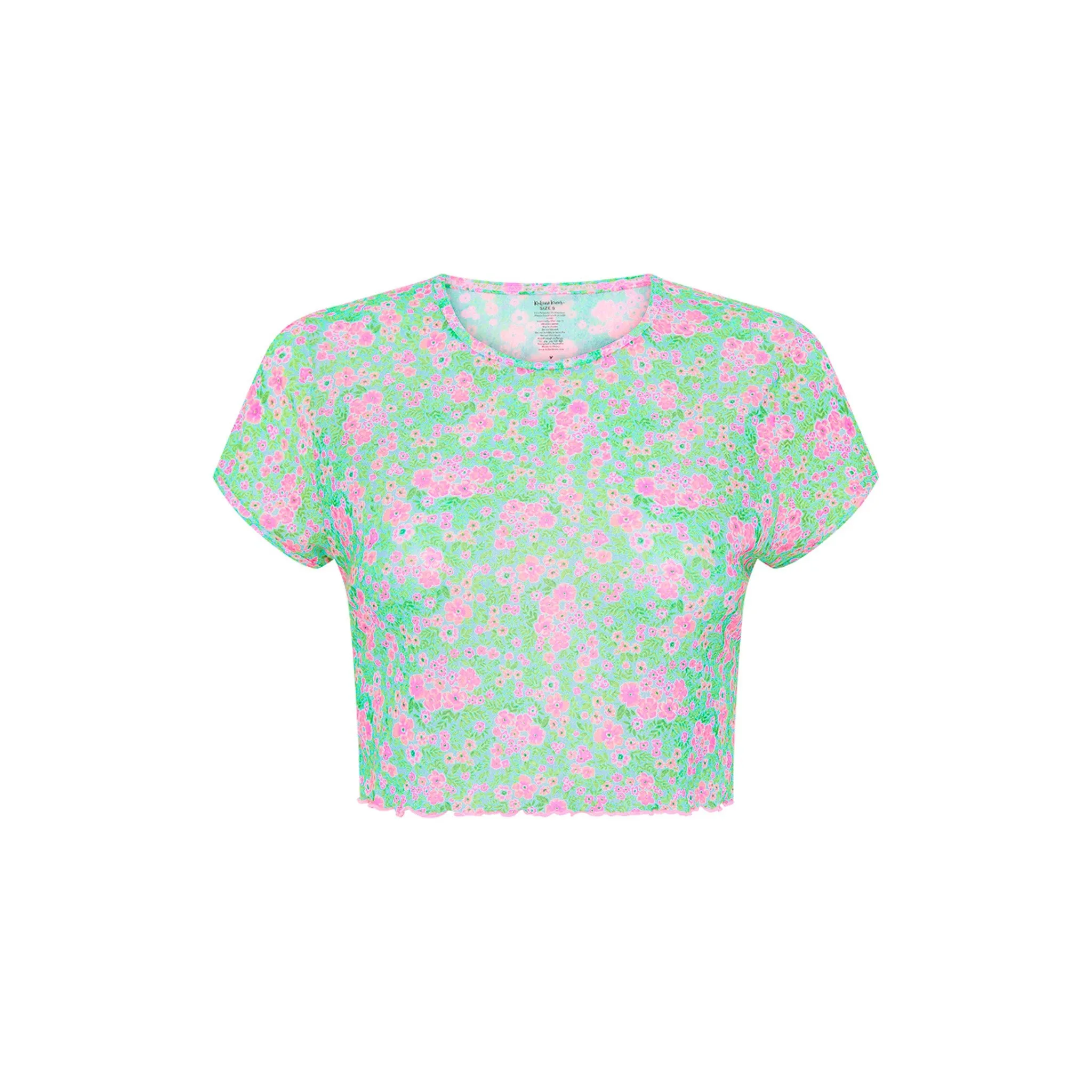 Mesh Cropped Tee - Forbidden Love sold by Kulani Kinis