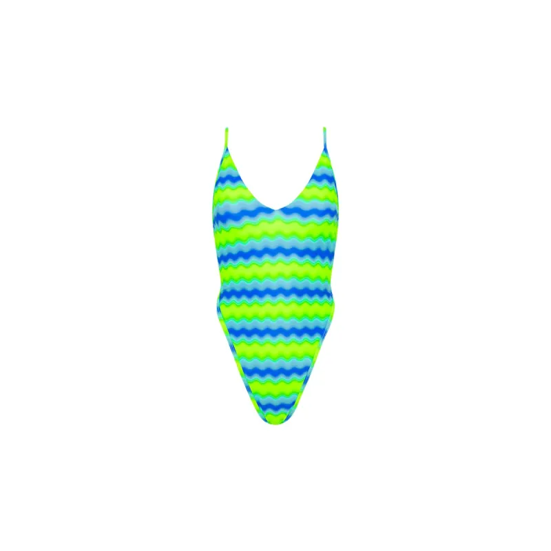 Plunge Cross Back One Piece - Dolce Vita sold by Kulani Kinis