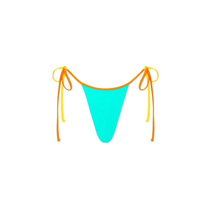 Micro Thong Tie Side Bikini Bottom - Confetti sold by Kulani Kinis