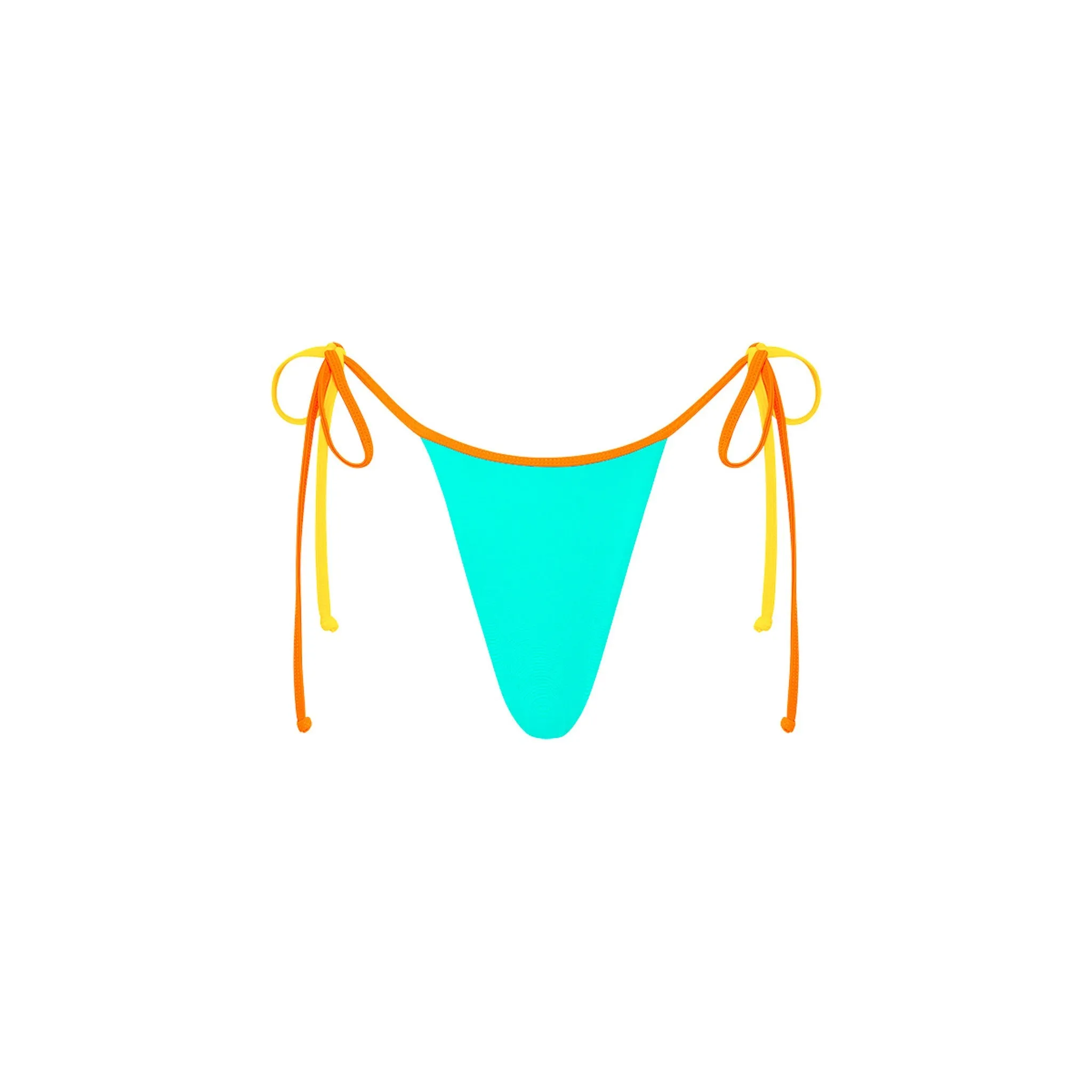 Micro Thong Tie Side Bikini Bottom - Confetti sold by Kulani Kinis