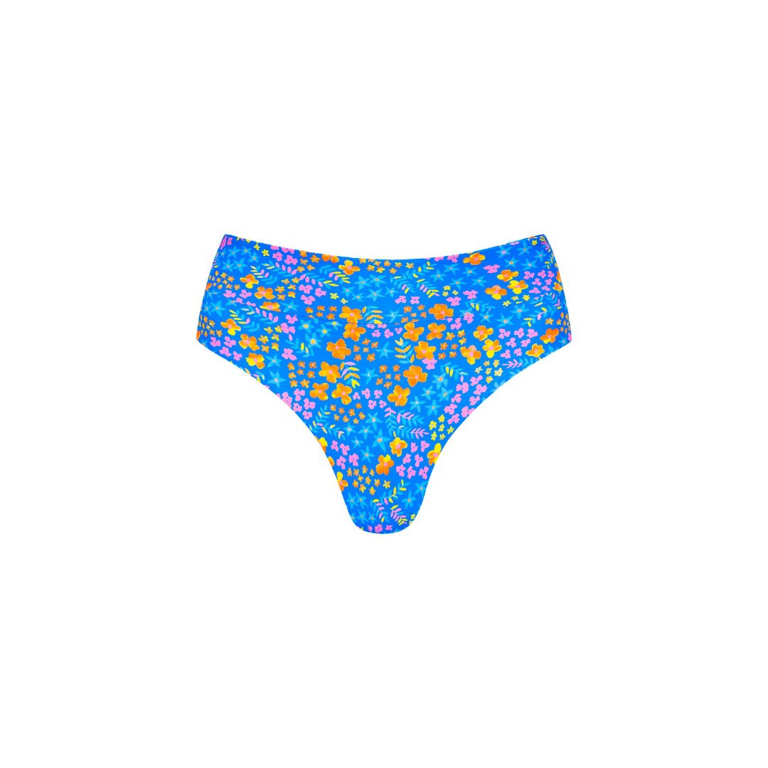 High Waist Cheeky Bikini Bottom - Bombshell Beach sold by Kulani Kinis