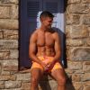 Men's Swim Trunks - Sangria Swirl sold by Kulani Kinis
