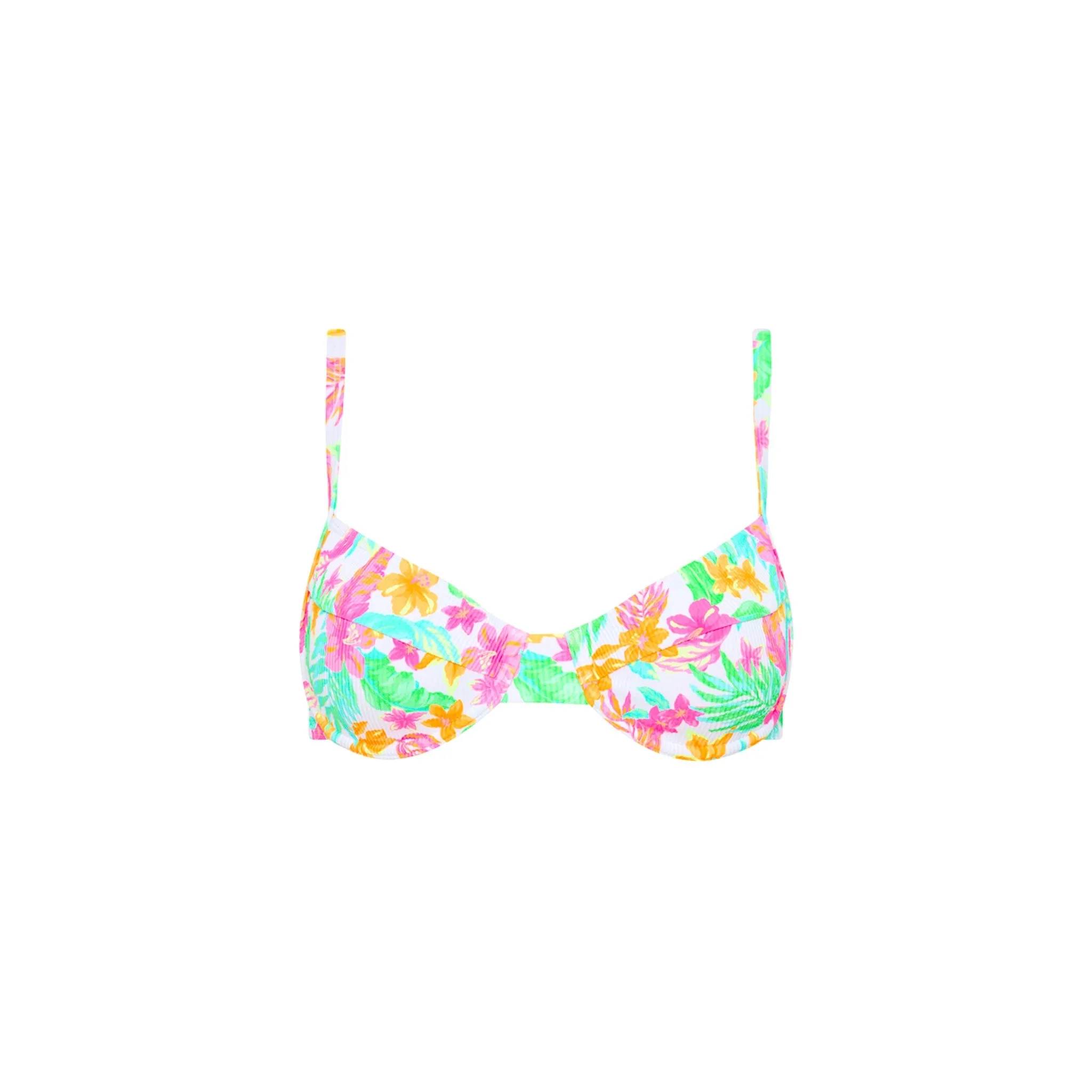 Ditzy Underwire Bra Bikini Top - Coconut Dreams sold by Kulani Kinis