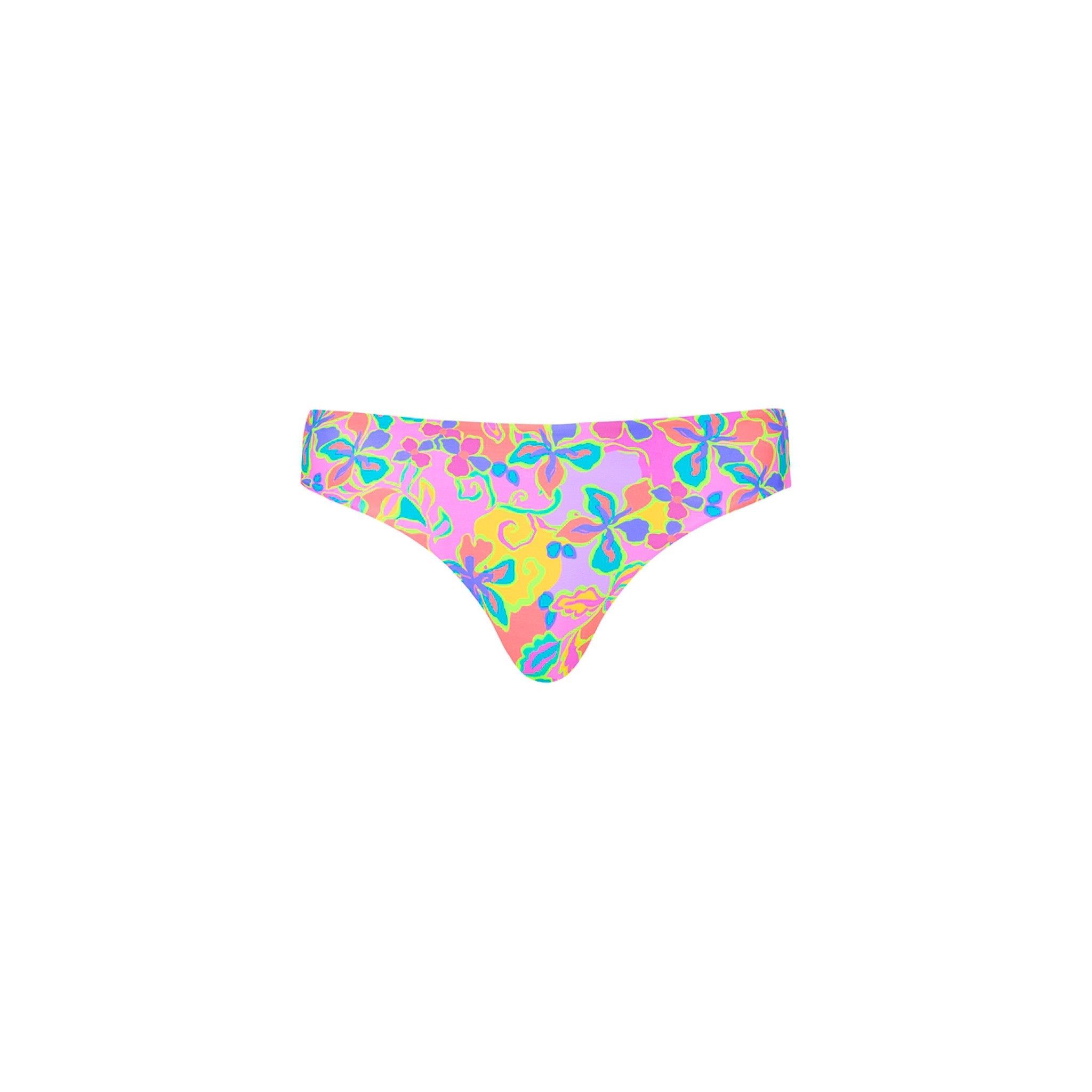 Full Coverage Bikini Bottom - Pink Aurora sold by Kulani Kinis