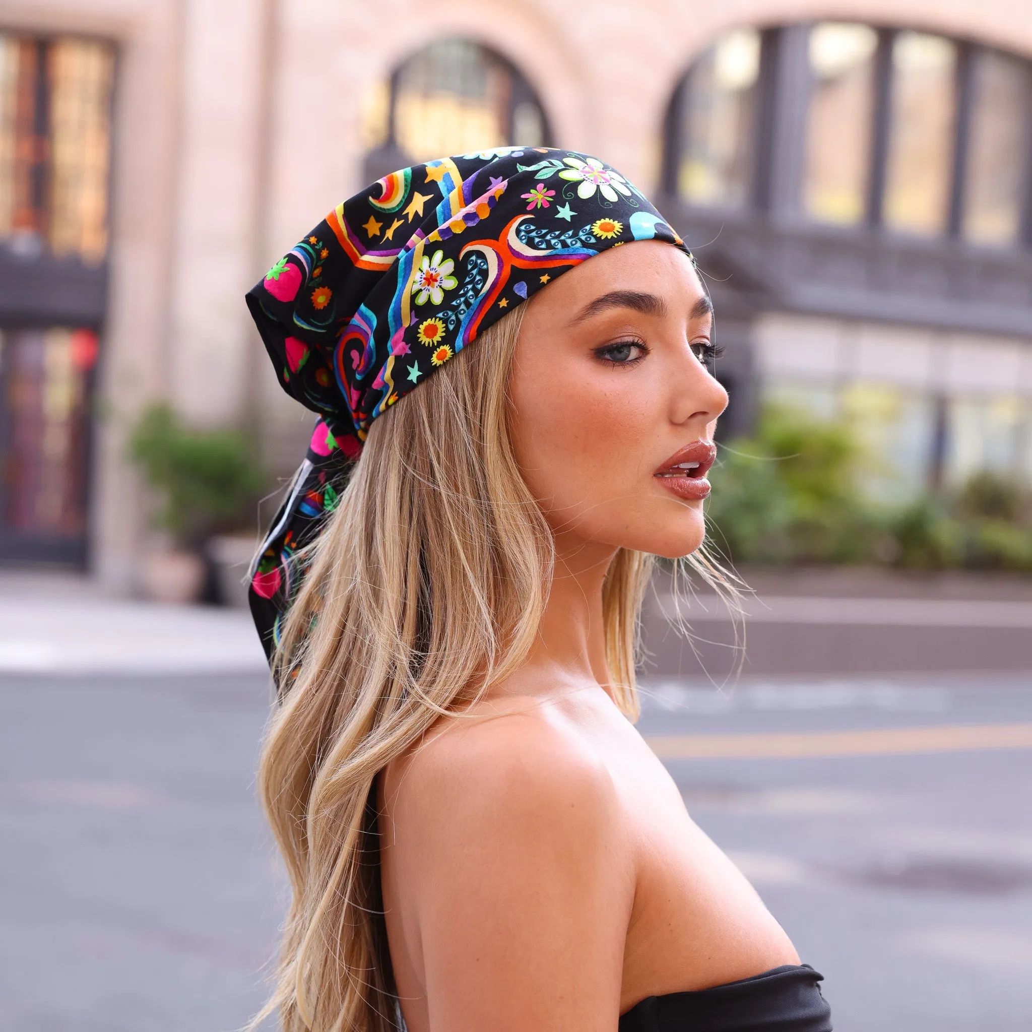 Oversized Bandana - Midnight Drive sold by Kulani Kinis product image thumbnail 2