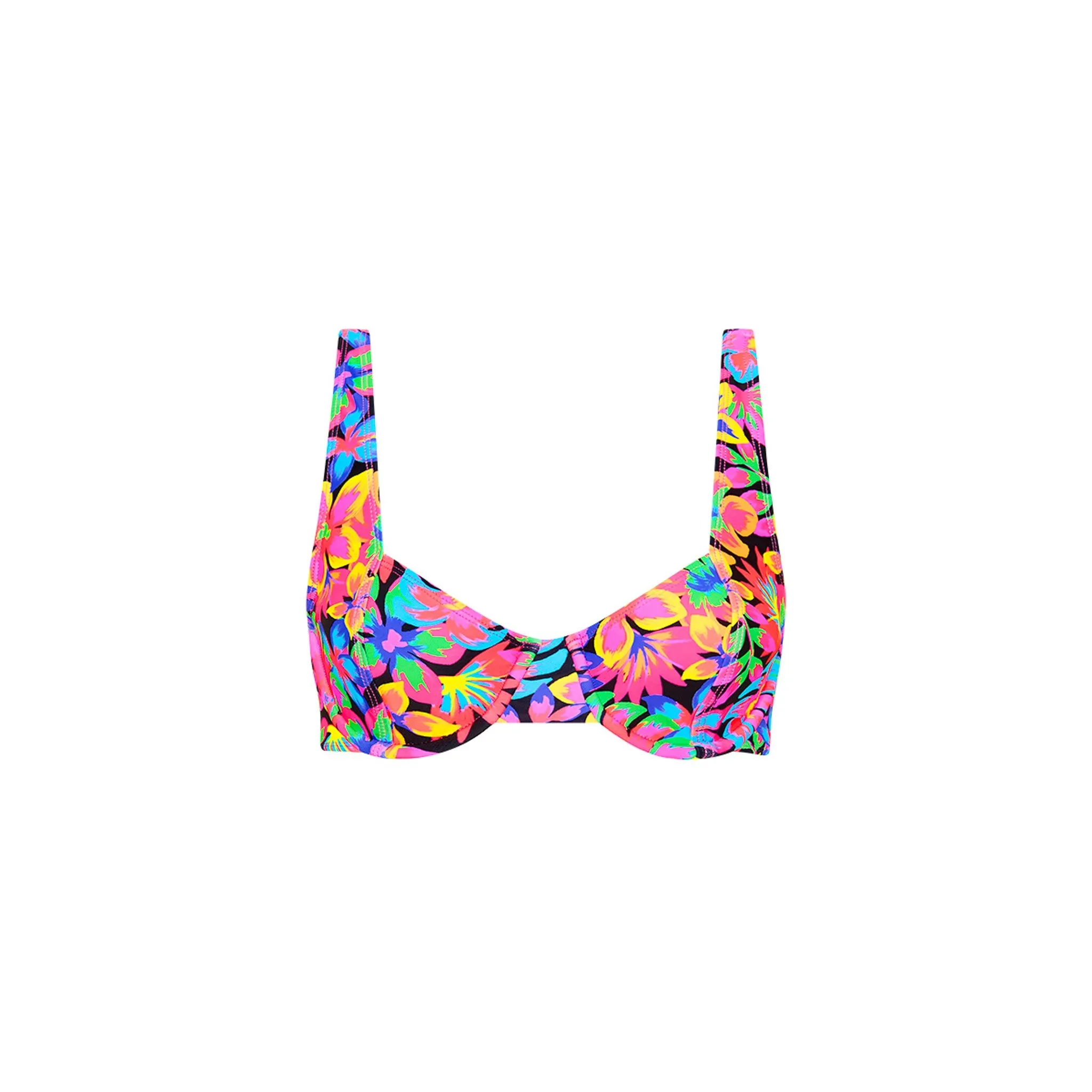 Underwire Bralette Bikini Top - Disco Doll sold by Kulani Kinis