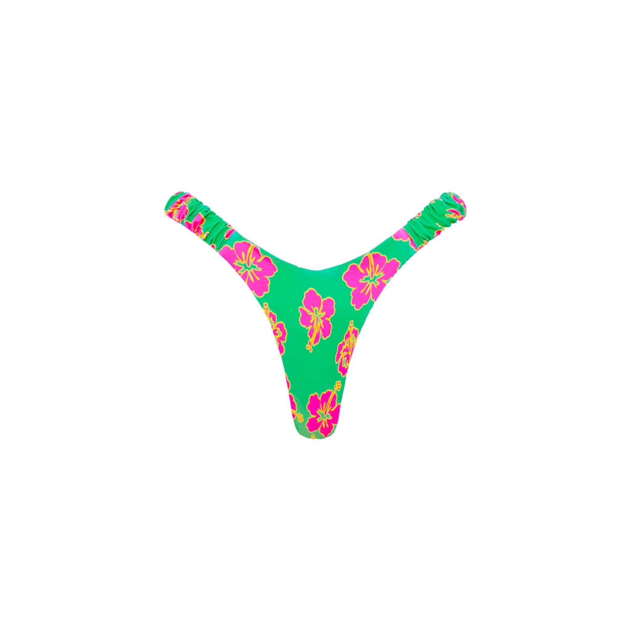 Retro Y Thong Bikini Bottom - Melon Sorbet sold by Kulani Kinis