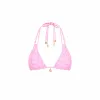 Halter Bralette Bikini Top - Strawberry Milkshake sold by Kulani Kinis