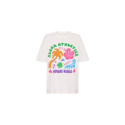 Oversized T-Shirt - Aloha Rainbow sold by Kulani Kinis